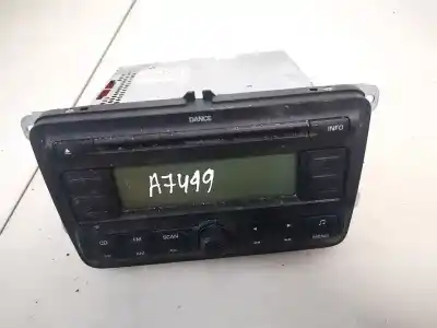 Автозапчасти б/у аудиосистема / радио cd за skoda fabia, ii 5j 2007.01 - 2010.06 1.4 tdi 59kw 2007.01 - 2014.06 ссылки oem iam 5j0035161a