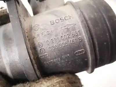 Second-hand car spare part flowmeter for skoda octavia combi (1z5) 1.9 tdi dpf oem iam references 0281002531  038906461b