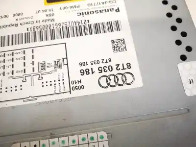 Second-hand car spare part audio system / radio cd for audi a5 cabriolet (8f7) 3.0 tdi quattro oem iam references 8t2035186  