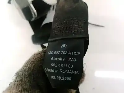 Автозапчасти б/у правый передний ремень безопасности за skoda octavia combi (1z5) 1.9 tdi dpf ссылки oem iam 1z0857702a  602481100