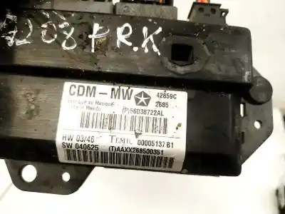Автозапчастина б/у електронний модуль для chrysler 300c (lx, le) 3.0 crd посилання на oem iam 56038722al  p56038722al, 00005137b1