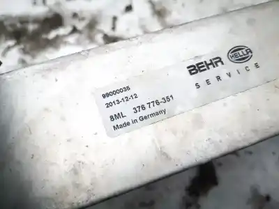 Автозапчастина б/у інтеркулер для mercedes-benz w203, 2000.05 - 2004.02 c 220 cdi (203.006) 105kw 2000.05 - 2007.02 посилання на oem iam 99000035  376776-351