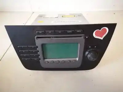 Peça sobressalente para automóvel em segunda mão sistema de áudio / rádio cd por seat altea (5p1) 1.6 referências oem iam 8631178415