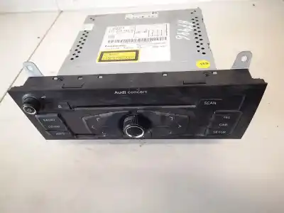Second-hand car spare part audio system / radio cd for audi a5 (8t3) 1.8 tfsi oem iam references 8t1035186b