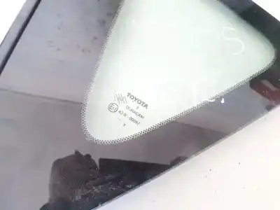 Peça sobressalente para automóvel em segunda mão vidro de custódia triangular traseiro esquerdo por toyota verso 2.0 d-4d cat referências oem iam   