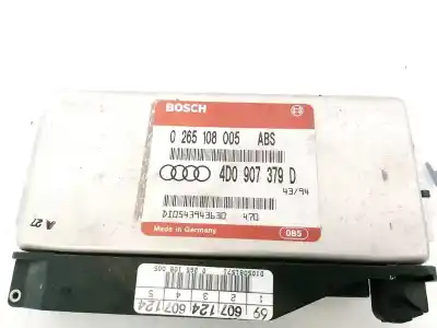 Автозапчасти б/у блок управления абс за audi a4 avant (b5) 1.8 ссылки oem iam 4d0907379d  0265108005