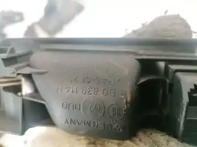 Автозапчасти б/у внутренняя задняя правая ручка за volkswagen passat variant (3b5) 1.9 tdi ссылки oem iam 3b0839114h  