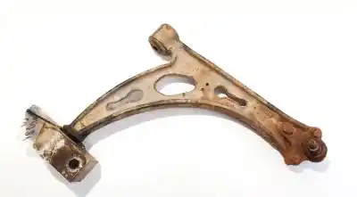 Peça sobressalente para automóvel em segunda mão braço de suspensão inferior dianteiro direito por volkswagen golf v (1k1) 2.0 tdi referências oem iam 1k0407153g