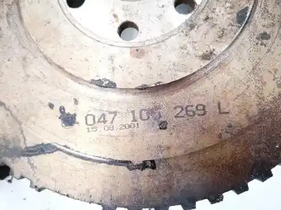 Автозапчастина б/у маховик двигуна для skoda fabia (6y2/6y3) 1.4 посилання на oem iam 047105269l  
