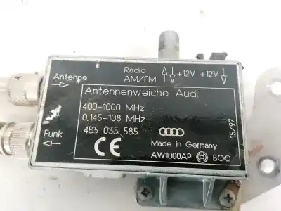 Second-hand car spare part antenna amplifier for audi a8 (d2) 2.5 tdi oem iam references 4b5035585  aw1000ap