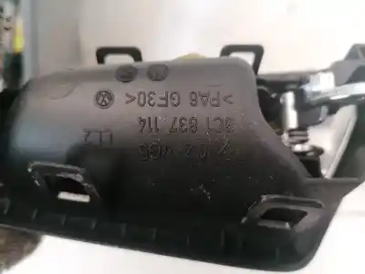 Автозапчасти б/у внутренняя задняя правая ручка за volkswagen passat b6 variant (3c5) 2.0 fsi ссылки oem iam 3c1837114  