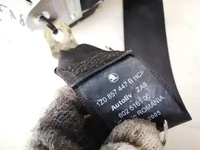 Автозапчастина б/у передній правий ремін безпеки для skoda octavia combi (1z5) 1.9 tdi dpf посилання на oem iam 1z0857447b  
