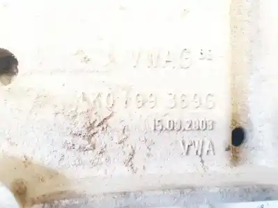 Автозапчастина б/у передня вісь для skoda octavia combi (1z5) 1.9 tdi dpf посилання на oem iam 1k0199369  