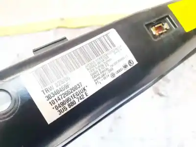 Автозапчастина б/у передня права подушка безпеки для skoda superb (3u4) 2.0 tdi dpf посилання на oem iam 30340459f  3u5880742e