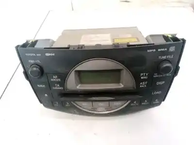 Second-hand car spare part audio system / radio cd for toyota rav 4 (a3) 2.2 turbodiesel cat oem iam references 8612042220