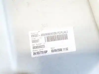 Автозапчасти б/у регулятор стекла переднего левого за volkswagen caddy ka/kb (2k) 2.0 sdi ссылки oem iam 2k1837751dp  0836590223