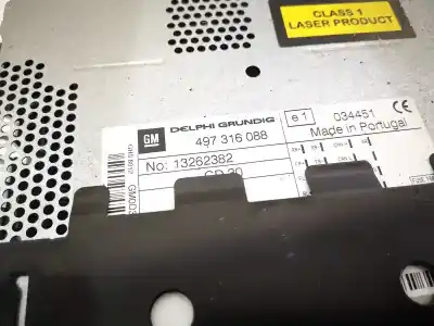 Автозапчастина б/у аудіо система / радіо cd для opel corsa c 1.2 16v cat (z 12 xep / lb4) посилання на oem iam 13262382  497316088