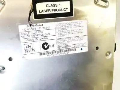 Peça sobressalente para automóvel em segunda mão sistema de áudio / rádio cd por bmw x5 (e70) 3.0d referências oem iam 6512915114801  65.12-9151148-01