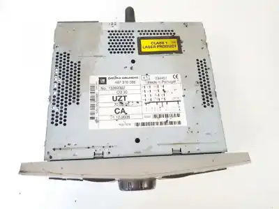 Second-hand car spare part audio system / radio cd for opel corsa c 1.2 16v cat (z 12 xep / lb4) oem iam references 497316088  13262382, e1034451, 11.10.2006, 75517075
