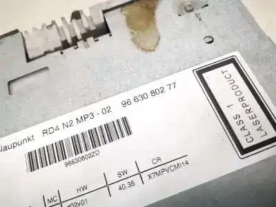 Автозапчасти б/у аудиосистема / радио cd за citroen c5 ii (rc_) 2.0 hdi (rcrhrh) ссылки oem iam 9663080277  