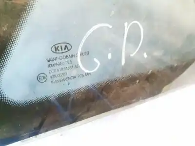 Peça sobressalente para automóvel em segunda mão vidro custódia triangular traseiro direito por kia ceed (ed) 1.6 crdi 115 referências oem iam   