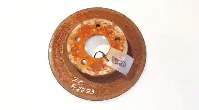 Peça sobressalente para automóvel em segunda mão disco de travão traseiro por opel zafira a 2.0 dti referências oem iam 