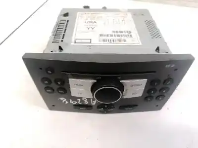 Peça sobressalente para automóvel em segunda mão sistema de áudio / rádio cd por opel zafira b 1.9 cdti referências oem iam 13190856