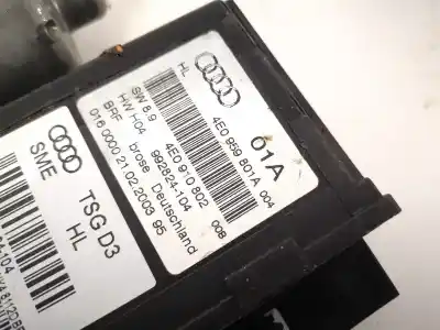 Автозапчасти б/у мотор переднего левого стекла за audi a8 (4e2) 3.7 quattro ссылки oem iam 4e0959801a  4e0910802