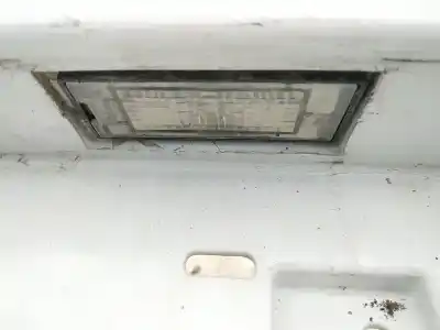 Second-hand car spare part licence plate light for renault clio, 2009.06 - 2012.11 facelift 1.5 dci 55kw 2010.08 - 2012.11 oem iam references 