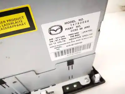 Second-hand car spare part audio system / radio cd for mazda 5 berl. (cr) 2.0 crtd active+ (105kw) oem iam references cc9366ar0  