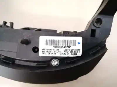 Pièce détachée automobile d'occasion commande au volant pour citroen c5, ii 2008.02 - 2011.01 2.0 hdi 103kw 2009.04 - 2011.01 références oem iam 96663640zd  