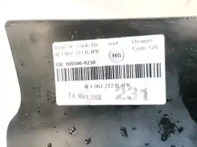 Автозапчастина б/у пластика для audi a6 c6 (4f2) 2.0 tdi посилання на oem iam 4f1867272b  