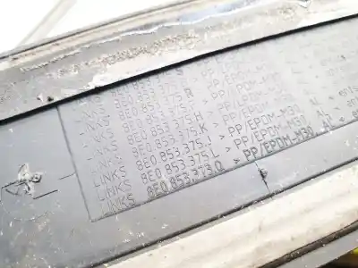 Автозапчастина б/у пластика для audi a4 b6 (8e2) 2.5 tdi quattro посилання на oem iam 8e0853375s  8e0853375b