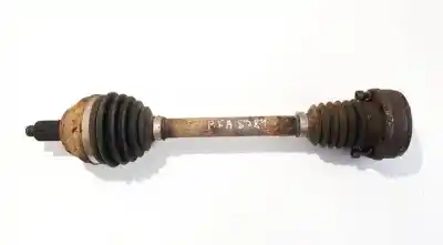 Peça sobressalente para automóvel em segunda mão transmissão dianteira esquerda por skoda praktik (5j) 1.4 tdi referências oem iam 