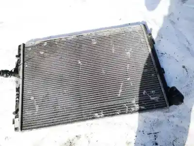 Second-hand car spare part water radiator for volkswagen passat b6 (3c2) 2.0 tdi 16v oem iam references 