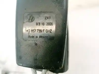 Автозапчасти б/у крюк для ремня задний правый за volkswagen jetta (1k2) 1.6 edition ссылки oem iam 1k0857739f  