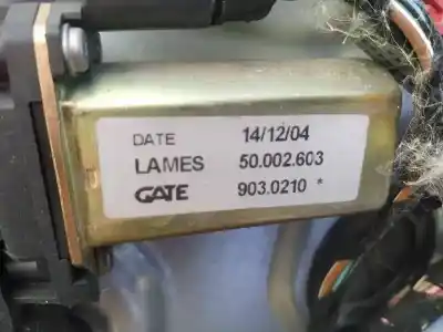 Peça sobressalente para automóvel em segunda mão motor elevador vidro dianteiro esquerdo por fiat stilo (192) 1.9 jtd / 1.9 jtd 115 active referências oem iam 50002603  903.0210