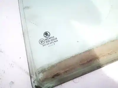 Peça sobressalente para automóvel em segunda mão vidro de custódia triangular traseiro esquerdo por skoda superb (3u4) 1.9 tdi referências oem iam   