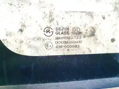 Peça sobressalente para automóvel em segunda mão vidro de custódia triangular traseiro esquerdo por chevrolet captiva 2.0 diesel cat referências oem iam   