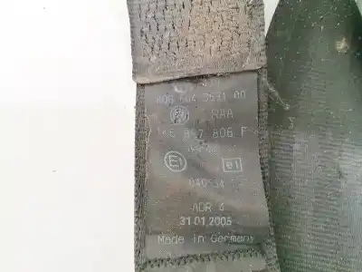 Автозапчасти б/у задний правый ремень безопасности за volkswagen golf v variant (1k5) 1.4 ссылки oem iam 1k6857806f  a0g604359100