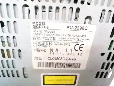 Автозапчасти б/у аудиосистема / радио cd за citroen c3 i (fc_, fn_) 1.4 hdi ссылки oem iam 9638984580   Автозапчасти б/у аудиосистема / радио cd за citroen c3 i (fc_, fn_) 1.4 hdi ссылки oem iam 9638984580