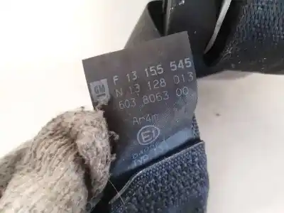 Автозапчастина б/у задній лівий ремін безпеки для opel astra h caravan 1.7 16v cdti посилання на oem iam 13155545  13128013