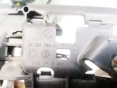 Автозапчастина б/у внутрішня задня права ручка для mercedes clase r (w251) 3.0 cdi cat посилання на oem iam a2517600461  