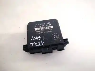 Автозапчастина б/у електронний модуль для mercedes clase c (w203) c 270 cdi (203.016) посилання на oem iam 2038202185