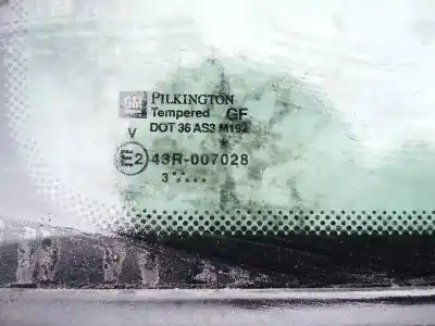 Peça sobressalente para automóvel em segunda mão vidro de custódia triangular traseiro esquerdo por opel zafira a 2.0 dti referências oem iam   