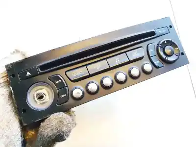 Second-hand car spare part audio system / radio cd for peugeot partner (s2) 1.6 16v hdi oem iam references 96775574xt00