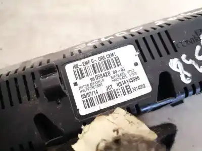 Second-hand car spare part multifunction display for citroen jumpy ii (vf7) 2.0 hdi 120 oem iam references 9809842880  