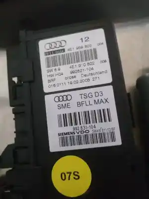 Автозапчастина б/у двигатель переднього правого скла для audi a8 (4e2) 3.7 quattro посилання на oem iam 4e1959802  4e1910802