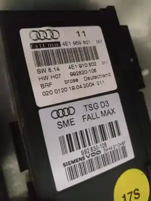 Автозапчастина б/у двигатель переднього ліва вікна для audi a8 (4e2) 3.7 quattro посилання на oem iam 4e1959801  4e1910802