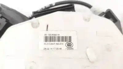 Pezzo di ricambio per auto di seconda mano serratura porta posteriore destra per skoda rapid 1.6 tdi dpf riferimenti oem iam 5e0839016  